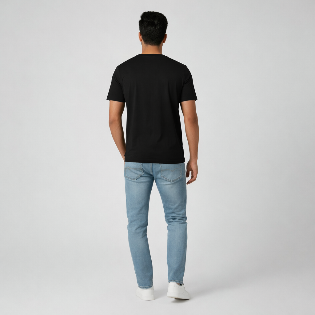 Men It's Soo Wrong Printed Round Neck Cotton T-Shirt