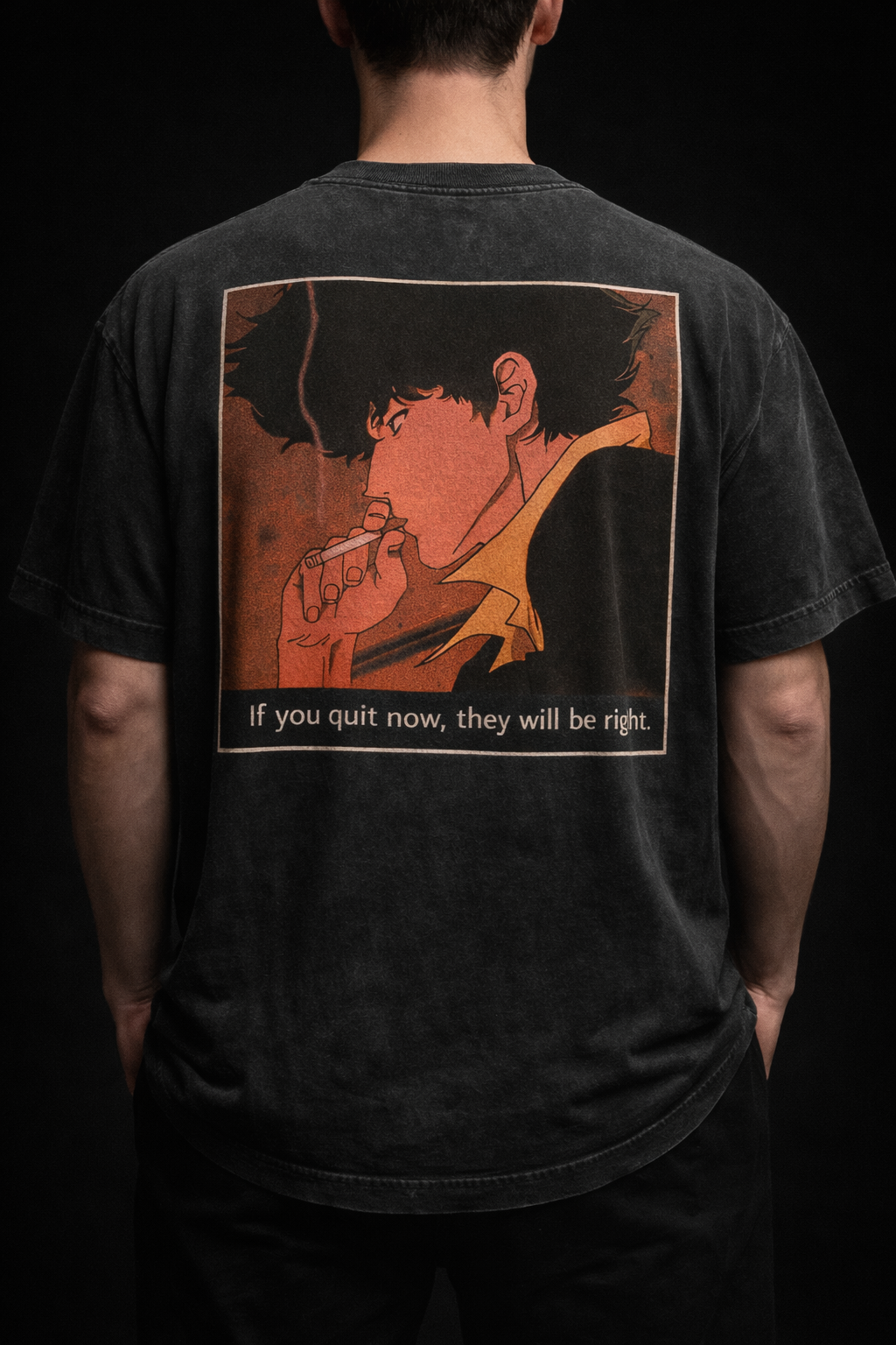 Men “Don’t Quit” Vintage Streetwear T-Shirt